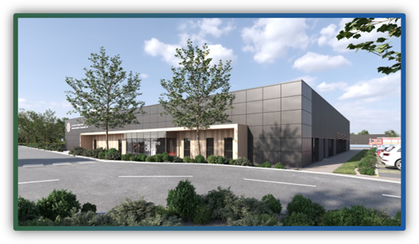 Llun artist o Hwb Awen Canolfan Hyfforddi a Datblygu