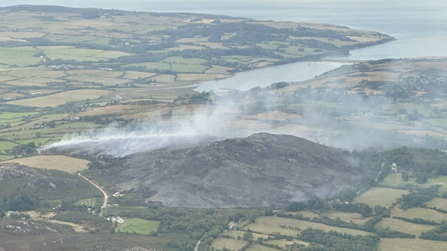 Tân ar fynydd bodafon